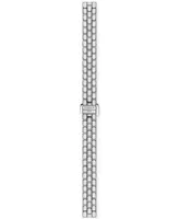 Tissot Women's Swiss Lovely Square Diamond Accent Stainless Steel Bracelet Watch 20mm