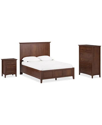 Hedworth California King Bed 3pc (California King Bed + Chest + Nightstand)