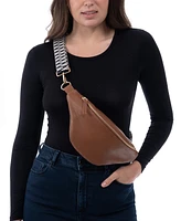 I.n.c. International Concepts Bean-Shaped Fanny Pack With Interchangeable Straps, Created for Macy's