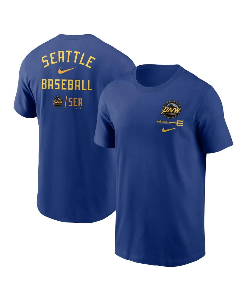 Men's Nike Royal Seattle Mariners 2023 City Connect Double T-shirt