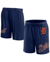 Men's Fanatics Navy Detroit Tigers Clincher Mesh Shorts