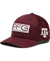 Men's Columbia Maroon Texas A&M Aggies Pfg Hooks Flex Hat