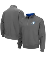 Men's Colosseum Charcoal Florida Gulf Coast Eagles Tortugas Quarter-Zip Sweatshirt