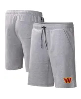 Men's Msx by Michael Strahan Heather Gray Washington Commanders Trainer Shorts