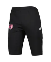 Men's adidas Black St. Louis City Sc 2023 On-Field Training Aeroready Half Pants