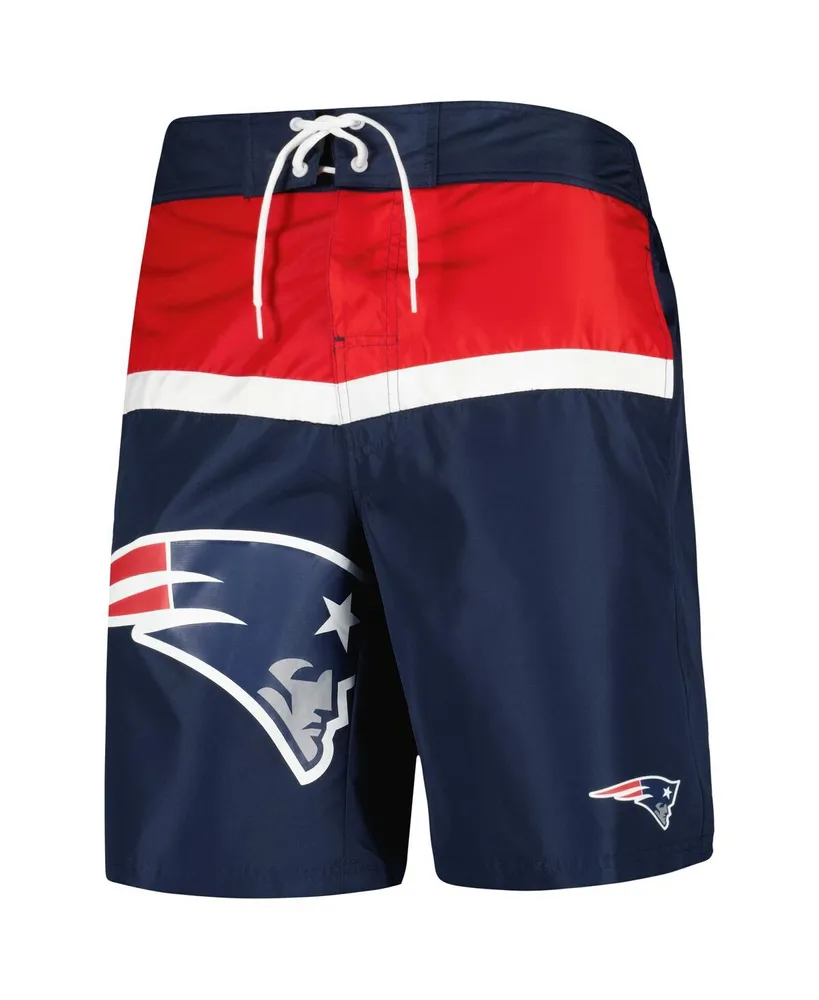 Men's G-iii Sports by Carl Banks Navy New England Patriots Sea Wind Swim Trunks