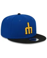 Big Boys and Girls New Era Royal, Black Seattle Mariners 2023 City Connect 9FIFTY Snapback Adjustable Hat