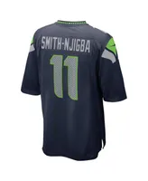 Men's Nike Jaxon Smith-Njigba College Navy Seattle Seahawks 2023 Nfl Draft First Round Pick Game Jersey