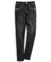 Epic Threads Big Girls Skinny-Fit Embellished Jeans, Created for Macy's