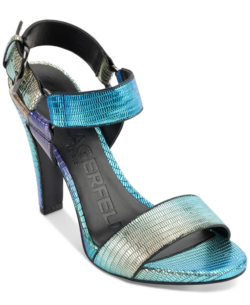 Karl Lagerfeld Paris Women's Cieone Ankle-Strap Sandals | Mall of America®