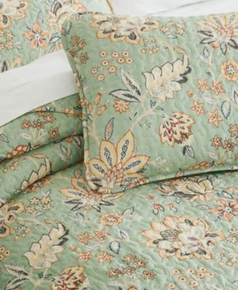 Southshore Fine Linens Jacobean Willow Oversized Quilt Set Collection