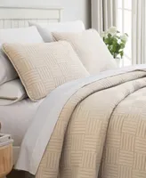 Southshore Fine Linens Grid Quilt Set Collection