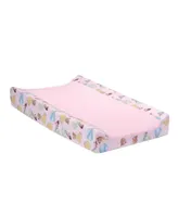 Lambs & Ivy Disney Princesses Changing Pad Cover - Cinderella, Belle & Tiana