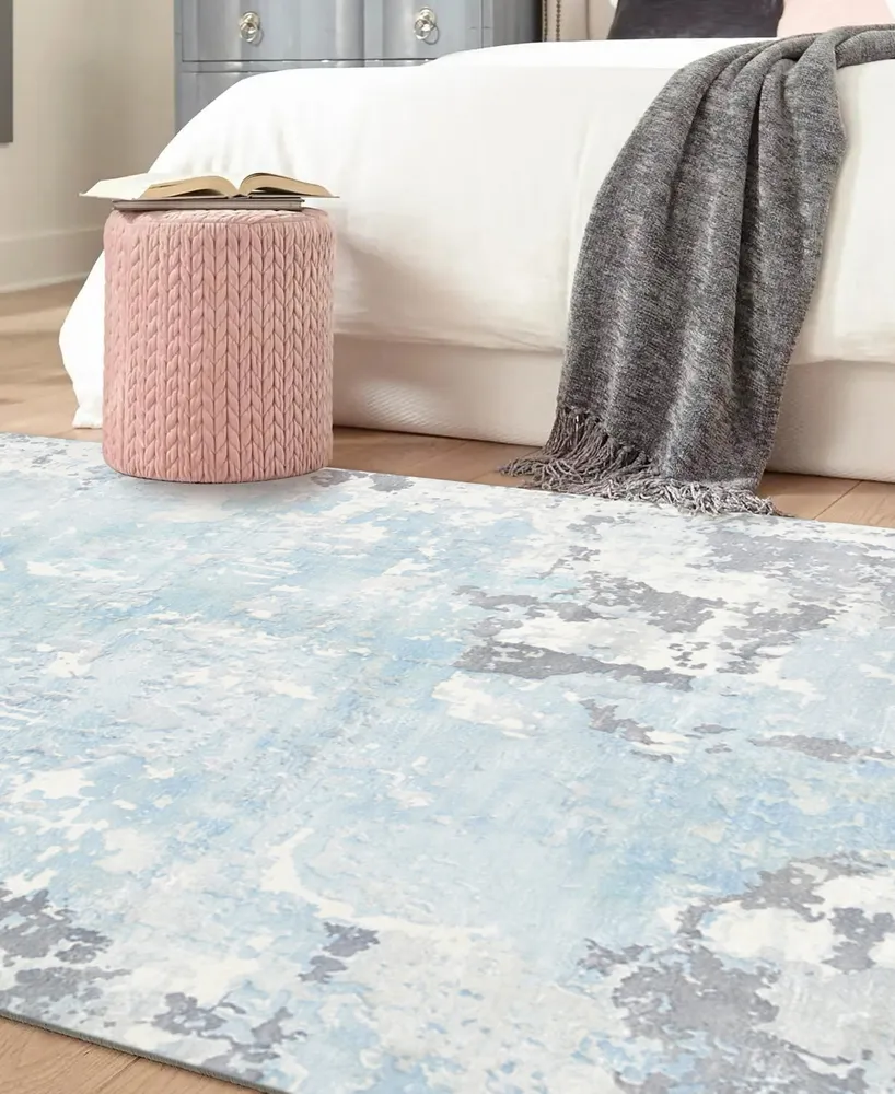 Timeless Rug Designs Henri S1117 Slate 5' x 8' Rug