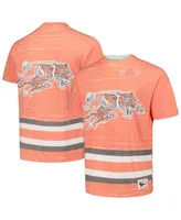 Men's Mitchell & Ness Orange Cincinnati Bengals Jumbotron 3.0 T-shirt