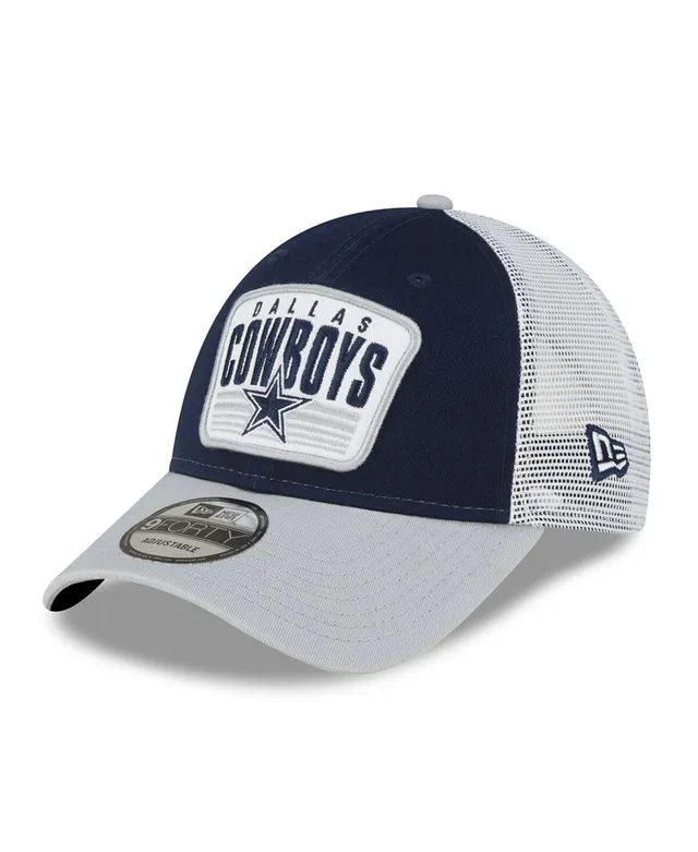 Girls Youth New Era Gray Dallas Cowboys Bouquet 9TWENTY Adjustable Hat