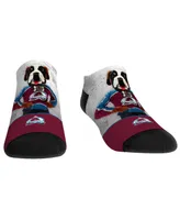 Youth Boys and Girls Rock 'Em Socks Colorado Avalanche Mascot Walkout Low-Cut Socks