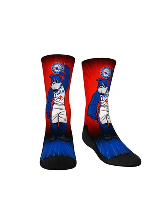 Youth Boys and Girls Rock 'Em Socks Philadelphia 76ers Mascot Pump Up Crew Socks