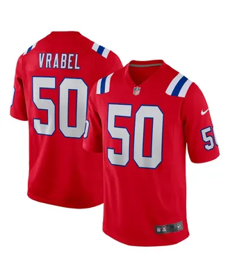 Men's Nike Mike Vrabel Red New England Patriots Retired Player Alternate Game Jersey