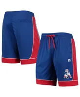 Men's Starter Royal, Red New England Patriots Fan Favorite Fashion Shorts