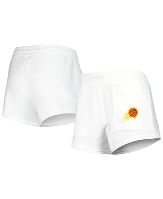 Women's Concepts Sport White Phoenix Suns Sunray Shorts