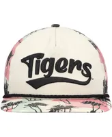 Men's New Era Cream Auburn Tigers High Tide Golfer Snapback Hat