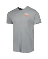 Men's Gray Texas Longhorns Hyperlocal Flying T-shirt