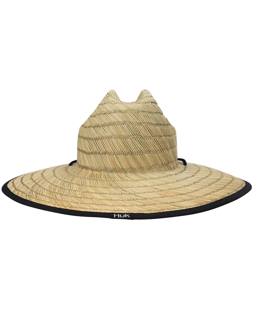 Men's Huk Natural Running Lakes Tri-Blend Straw Hat