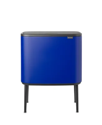 Bo Touch Top Dual Compartment Trash Can, 3 plus 6 Gallon