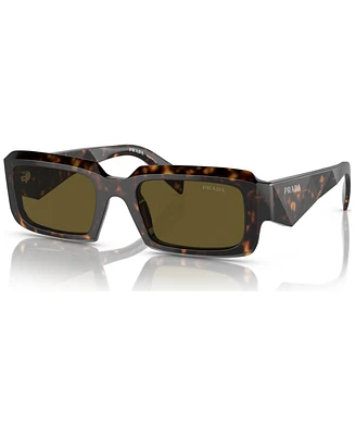 Prada Men's Low Bridge Fit Sunglasses, Pr 27ZSF