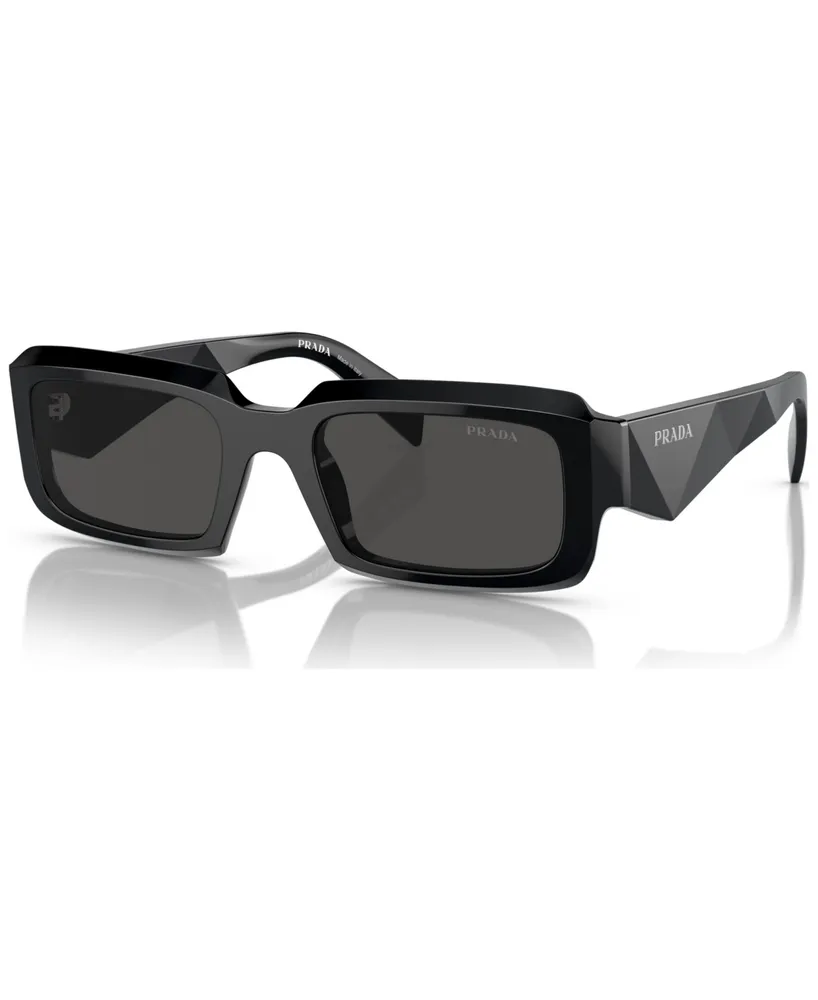 Prada Irregular Low Bridge Men's Sunglasses, Pr 27ZSF