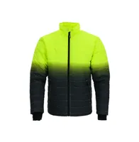 RefrigiWear Men's Enhanced Visibility Insulated Quilted Jacket
