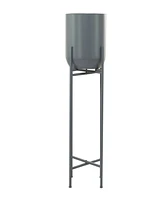 CosmoLiving Metal Planter with Removable Stand