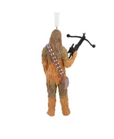 Hallmark Christmas Ornament Star Wars Chewbacca with Bowcaster - Multi