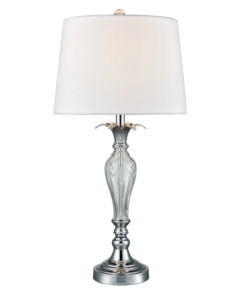 Dale Tiffany Charlotte Lead Crystal Table Lamp