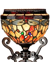 Dale Tiffany Briar Dragonfly Uplight Table Lamp