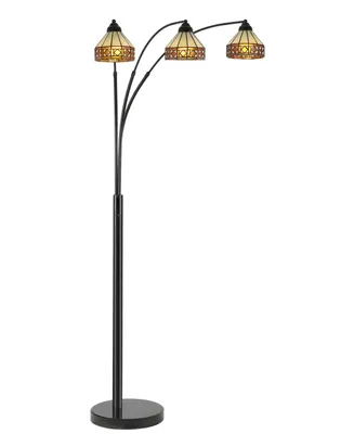Dale Tiffany Sareena Arc 3-Light Floor Lamp