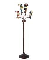 Dale Tiffany Toucans Floor Lamp