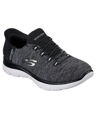 Skechers Women's Slip-ins: Summits - Dazzling Haze Wide Width Casual Sneakers from Finish Line