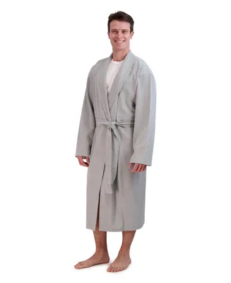 Hanes Men's Big and Tall Cotton Waffle Knit Robe