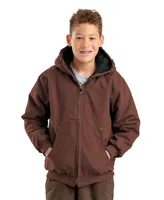 Child's Unisex Softstone Duck Hooded Jacket