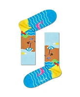 Happy Socks Wish You Were Here Socks Gift Set, Pack of 2