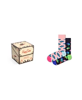 Happy Socks Men's High Roller Socks Gift Set, Pack of 2