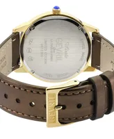 Gevril Women's Airolo Swiss Quartz Brown Leather Watch 36mm