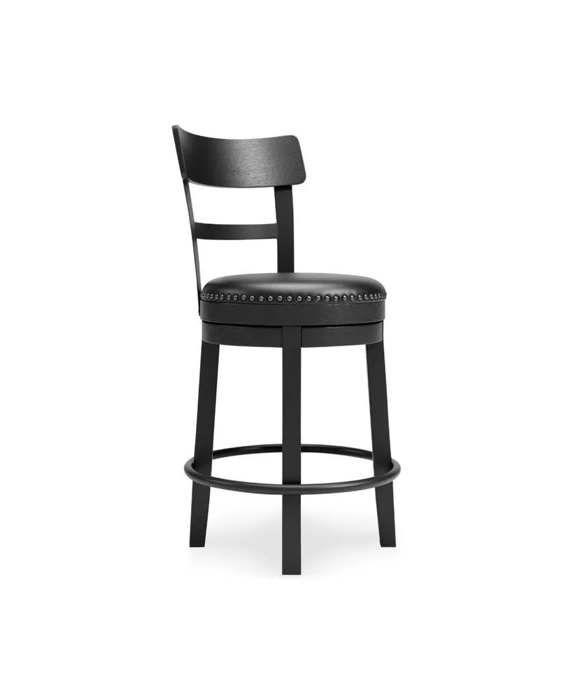 Valebeck Upholstery Swivel Barstool