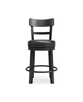 Valebeck Upholstery Swivel Barstool