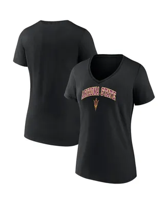 Women's Fanatics Arizona State Sun Devils Evergreen Campus V-Neck T-shirt