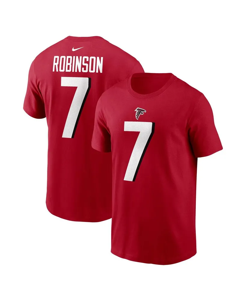 Men's Nike Bijan Robinson Atlanta Falcons Player Name and Number T-shirt