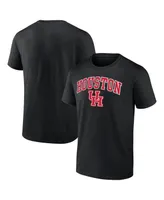 Men's Fanatics Black Houston Cougars Campus T-shirt