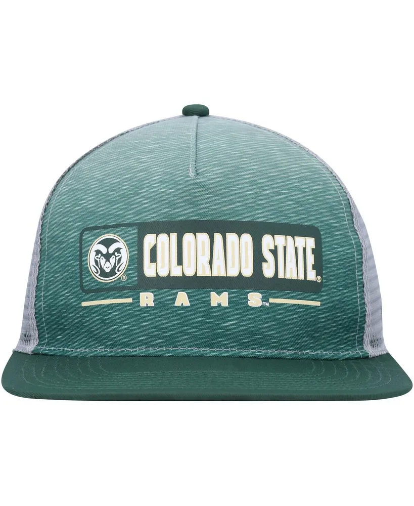Men's Colosseum Green, Gray Colorado State Rams Snapback Hat
